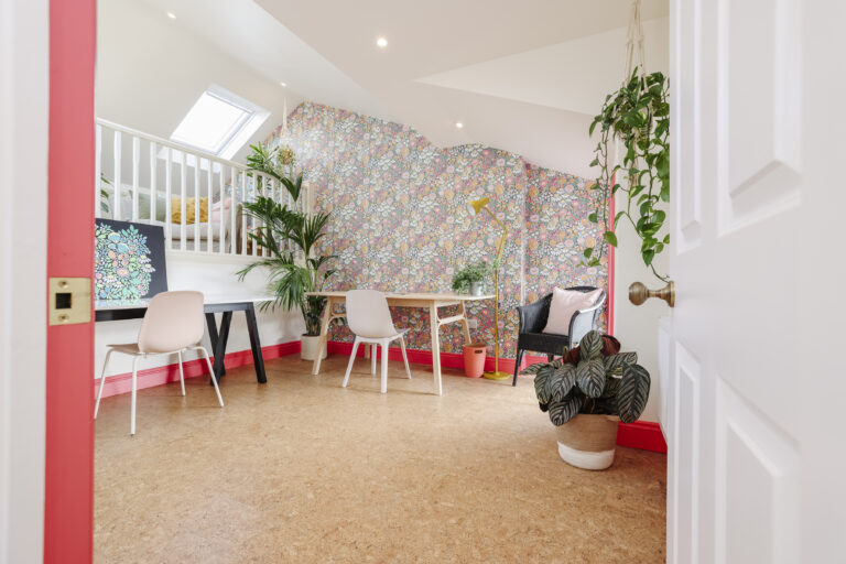 Colourful dining and living space — Streatham SW16 5BY