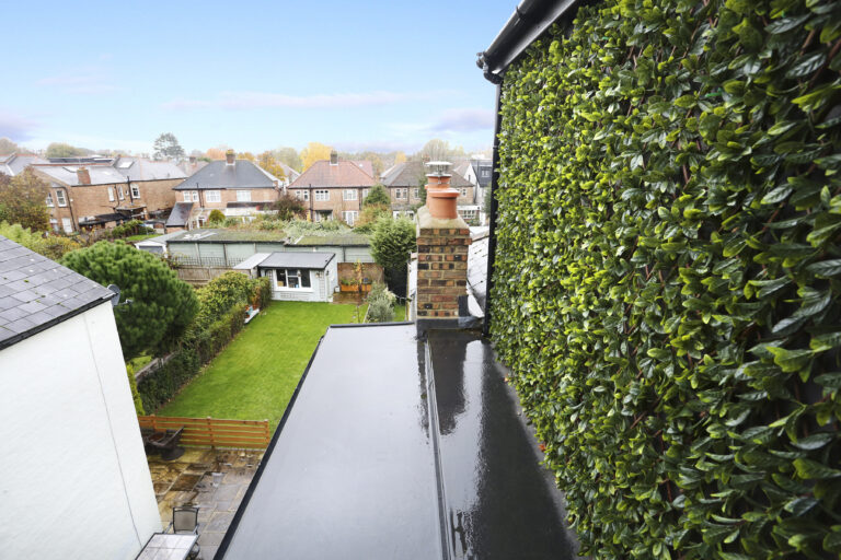 Balcony overlooking the garden — Acton W3 9LP